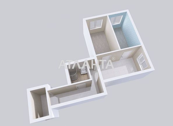 2-rooms apartment apartment by the address st. Gordienko Yashi (area 39 m²) - Atlanta.ua - photo 15
