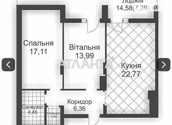 2-rooms apartment apartment by the address st. Gorodnitskaya ul (area 72,6 m2) - Atlanta.ua - photo 15