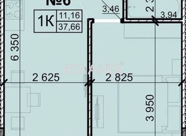 1-room apartment apartment by the address st. Vilyamsa ak (area 39 m²) - Atlanta.ua - photo 11