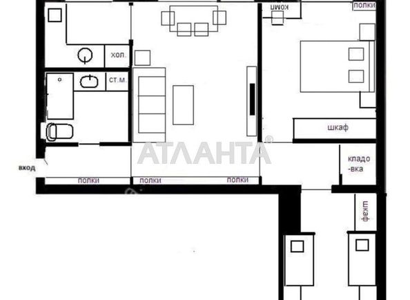 3-rooms apartment apartment by the address st. Shevchenko pr (area 56,0 m2) - Atlanta.ua - photo 5
