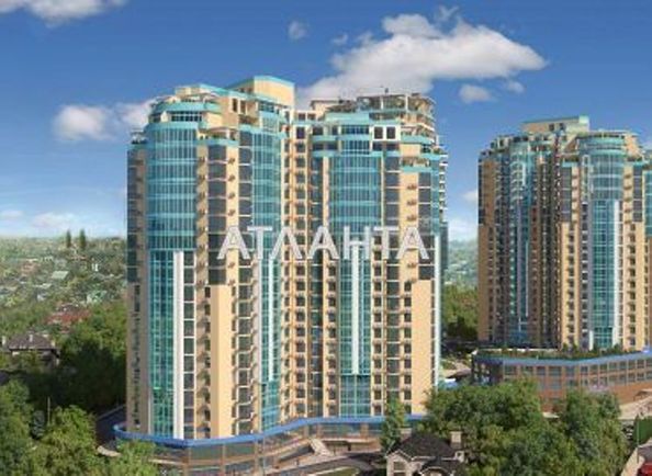 1-room apartment apartment by the address st. Fontanskaya dor Perekopskoy Divizii (area 48,1 m²) - Atlanta.ua