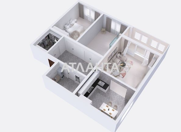 3-rooms apartment apartment by the address st. Zhabotinskogo Proletarskaya (area 84 m²) - Atlanta.ua - photo 8