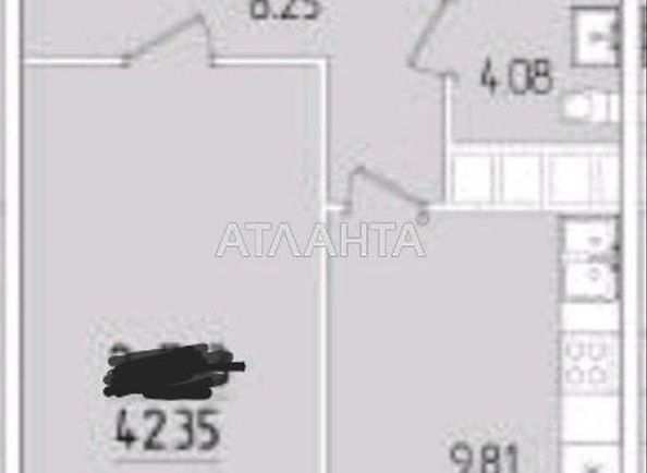 1-room apartment apartment by the address st. Krasnova (area 42,5 m²) - Atlanta.ua - photo 2
