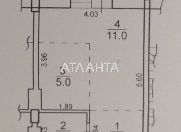 1-комнатная квартира по адресу ул. Бочарова ген. (площадь 22,5 м²) - Atlanta.ua - фото 5
