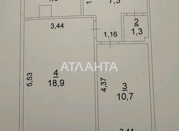 1-room apartment apartment by the address st. Solnechnaya (area 44 m²) - Atlanta.ua - photo 11