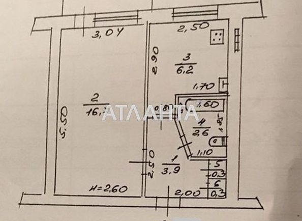1-room apartment apartment by the address st. Zholio kyuri (area 31 m²) - Atlanta.ua - photo 13