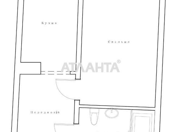1-room apartment apartment by the address st. Shtilevaya (area 32,5 m²) - Atlanta.ua - photo 12