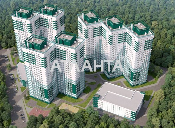 1-кімнатна квартира за адресою вул. Жаботинського (площа 43,9 м²) - Atlanta.ua - фото 3