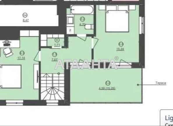 4+-rooms apartment apartment by the address st. Lemkovskaya ul (area 119,3 m²) - Atlanta.ua - photo 6