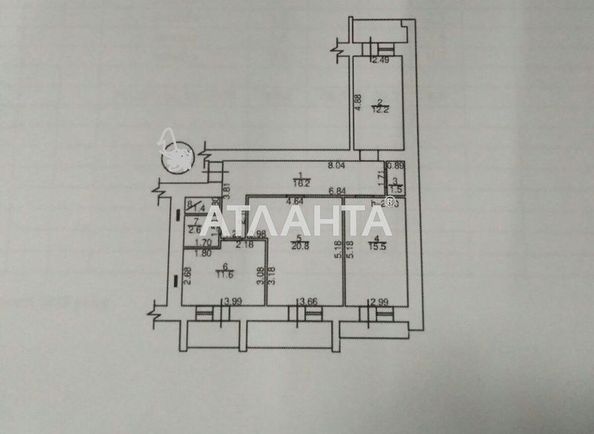 3-rooms apartment apartment by the address st. Bocharova gen (area 88,4 m2) - Atlanta.ua - photo 2