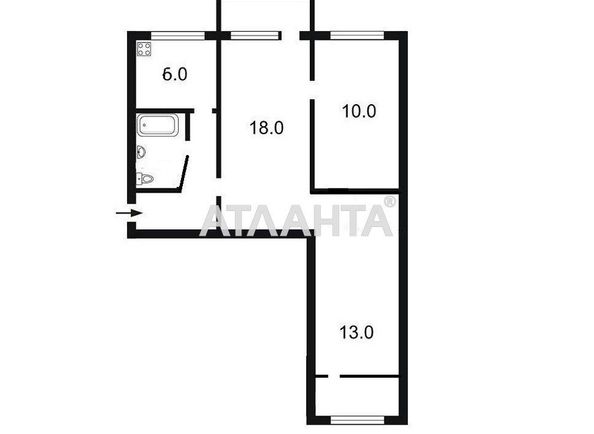 3-rooms apartment apartment by the address st. Staroreznichnaya Kuybysheva (area 62,0 m2) - Atlanta.ua - photo 14