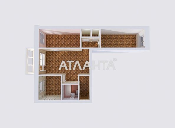 3-комнатная квартира по адресу ул. Водопроводная (площадь 55,8 м²) - Atlanta.ua - фото 13