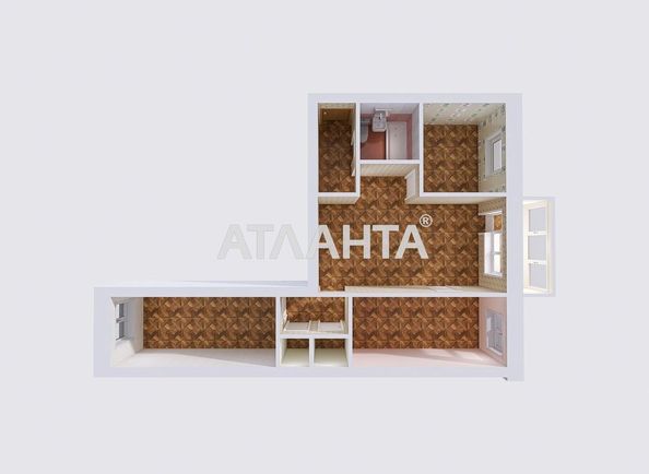 3-комнатная квартира по адресу ул. Водопроводная (площадь 55,8 м²) - Atlanta.ua - фото 14