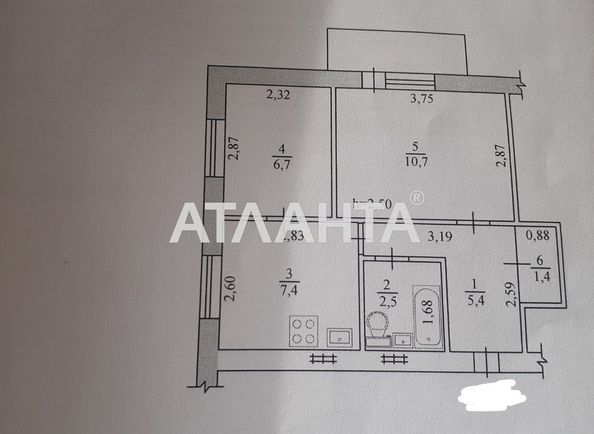 2-rooms apartment apartment by the address st. Sadovaya (area 35,0 m2) - Atlanta.ua - photo 8