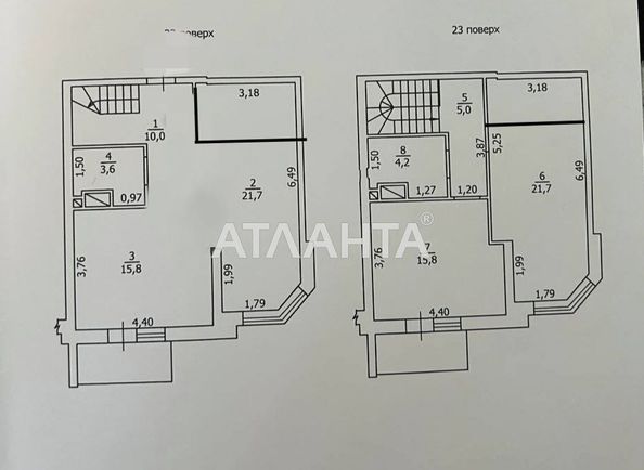 3-rooms apartment apartment by the address st. Zhabotinskogo Proletarskaya (area 100,0 m2) - Atlanta.ua - photo 4