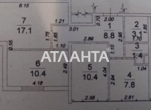3-rooms apartment apartment by the address st. Bolgarskaya Budennogo (area 60,0 m2) - Atlanta.ua - photo 15