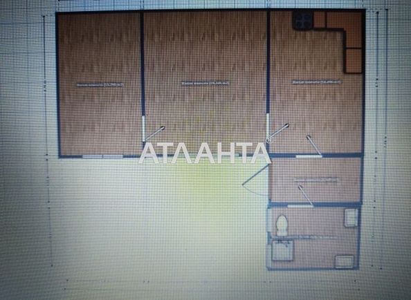 2-комнатная квартира по адресу ул. Разумовская (площадь 45 м²) - Atlanta.ua