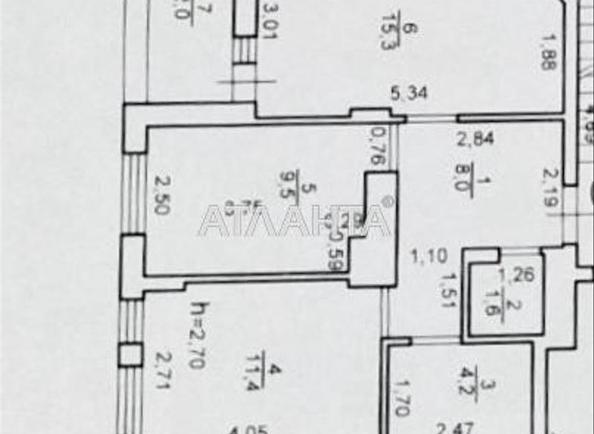 2-кімнатна квартира за адресою вул. Пасічна (площа 54 м²) - Atlanta.ua - фото 7