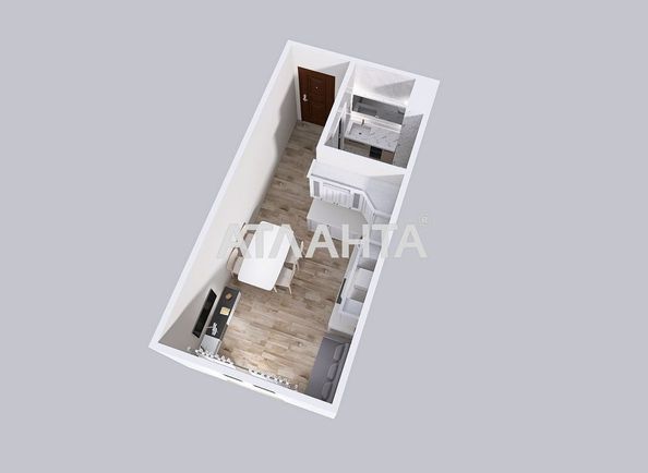 1-room apartment apartment by the address st. Radostnaya (area 23 m²) - Atlanta.ua - photo 11