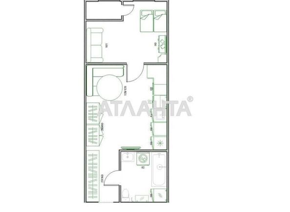 1-room apartment apartment by the address st. Borovskogo Nikolaya (area 30,0 m2) - Atlanta.ua - photo 19