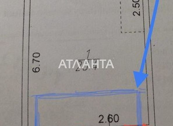 1-room apartment apartment by the address st. 40 let pobedy (area 26,0 m2) - Atlanta.ua - photo 10