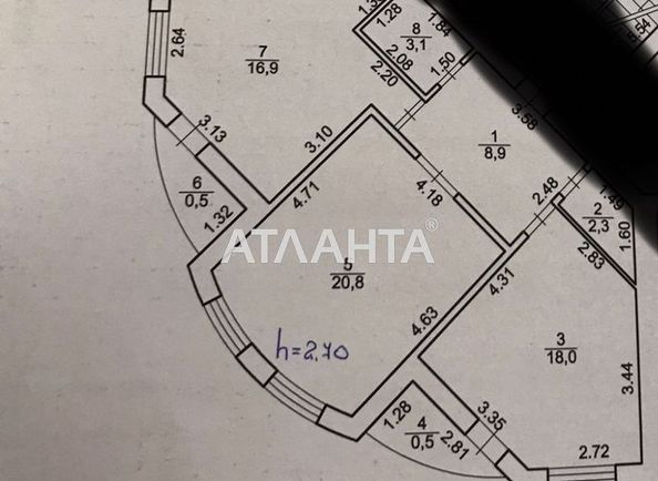 2-rooms apartment apartment by the address st. Tichini (area 71 m²) - Atlanta.ua - photo 7
