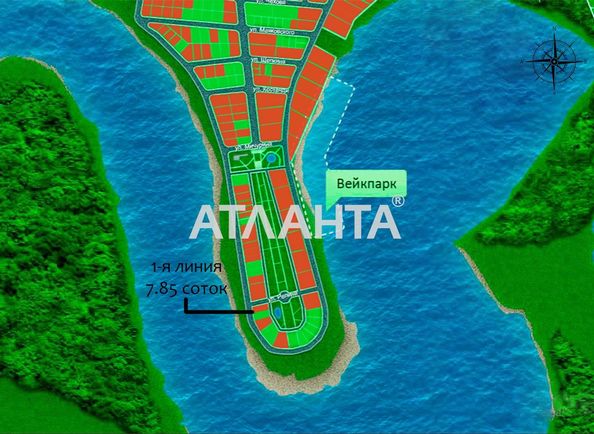 Landplot by the address st. Rublevaya (area 7,8 acr) - Atlanta.ua - photo 3