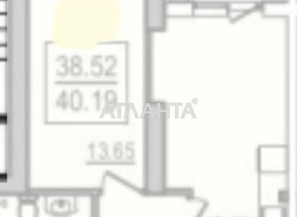 1-кімнатна квартира за адресою вул. Дача ковалевського (площа 40,3 м2) - Atlanta.ua - фото 7