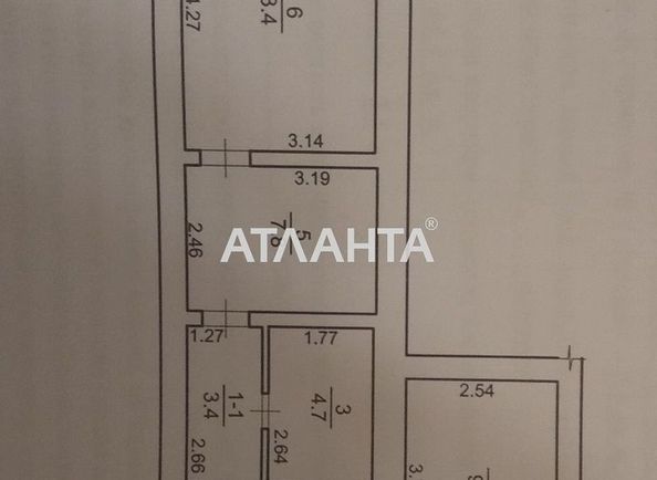 1-room apartment apartment by the address st. Golovatogo atam Bogatova (area 40,0 m2) - Atlanta.ua - photo 5