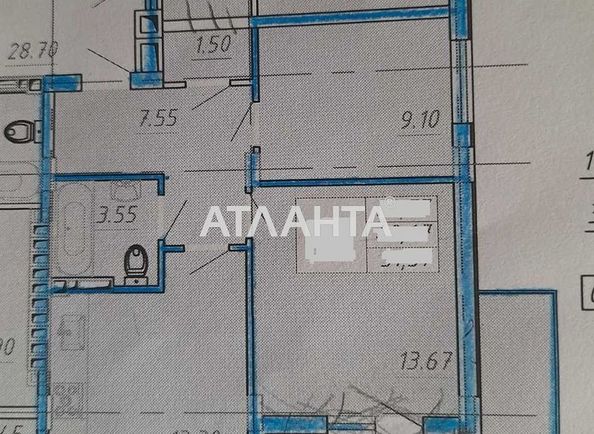 3-rooms apartment apartment by the address st. Bocharova gen (area 64,0 m2) - Atlanta.ua - photo 2