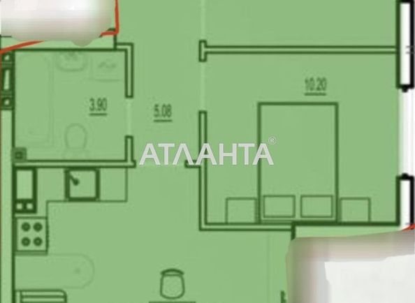 2-кімнатна квартира за адресою Фонтанська дор. (площа 56,0 м2) - Atlanta.ua - фото 4