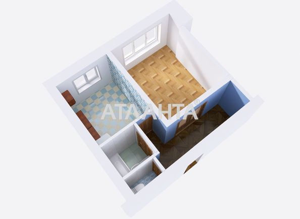 1-кімнатна квартира за адресою вул. Піонерська (площа 45 м²) - Atlanta.ua - фото 12
