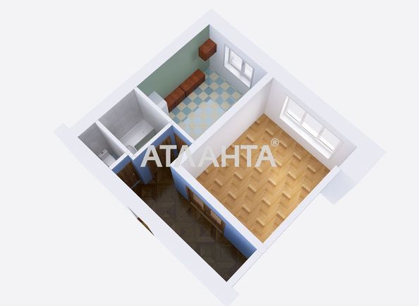1-кімнатна квартира за адресою вул. Піонерська (площа 45 м²) - Atlanta.ua - фото 13