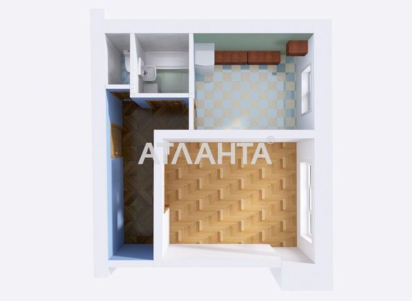 1-кімнатна квартира за адресою вул. Піонерська (площа 45 м²) - Atlanta.ua - фото 15