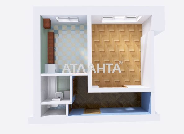 1-кімнатна квартира за адресою вул. Піонерська (площа 45 м²) - Atlanta.ua - фото 17