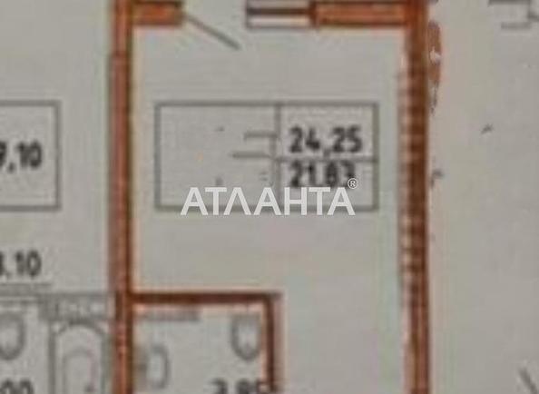 1-комнатная квартира по адресу ул. Бочарова ген. (площадь 24,3 м²) - Atlanta.ua - фото 8