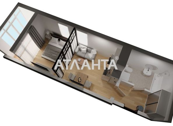 1-room apartment apartment by the address st. Franko Ivana (area 35,0 m2) - Atlanta.ua - photo 6
