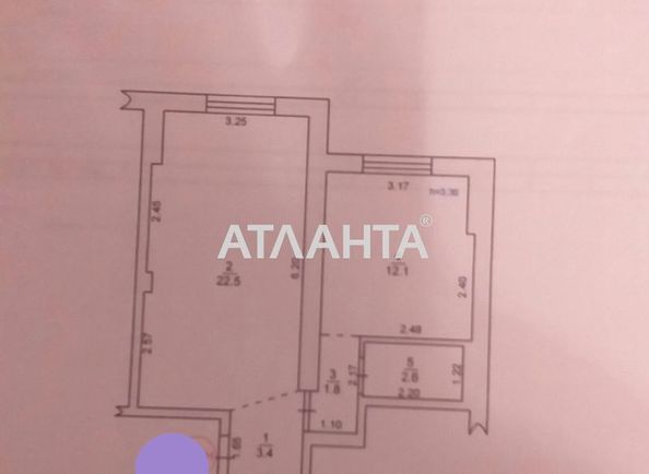 1-room apartment apartment by the address st. Parusnaya Geroev Stalingrada (area 42,0 m2) - Atlanta.ua - photo 6