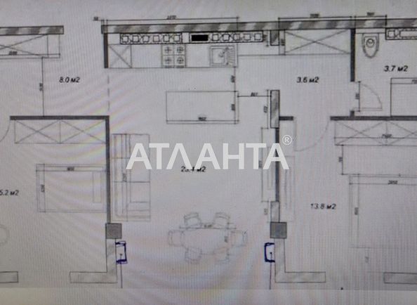2-rooms apartment apartment by the address st. Sechenova per (area 73,0 m2) - Atlanta.ua - photo 2