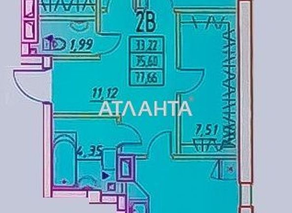 2-rooms apartment apartment by the address st. Mikhaila Zhvanetskogo bul (area 78,0 m2) - Atlanta.ua - photo 2
