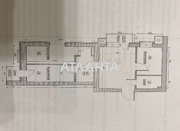 3-rooms apartment apartment by the address st. Spreysa (area 45,0 m2) - Atlanta.ua - photo 3