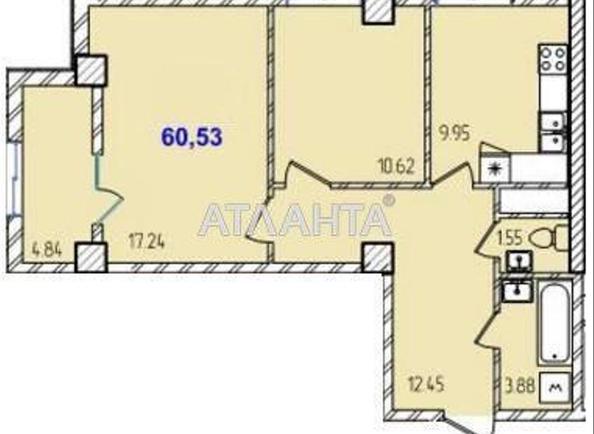 2-кімнатна квартира за адресою вул. Перлинна (площа 61 м²) - Atlanta.ua - фото 6