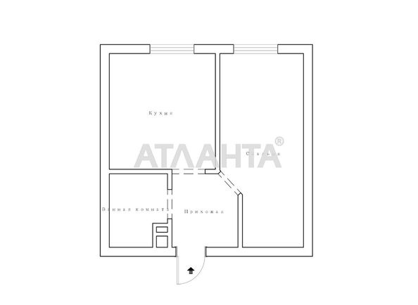 1-room apartment apartment by the address st. Inglezi 25 chapaevskoy div (area 31 m²) - Atlanta.ua - photo 3