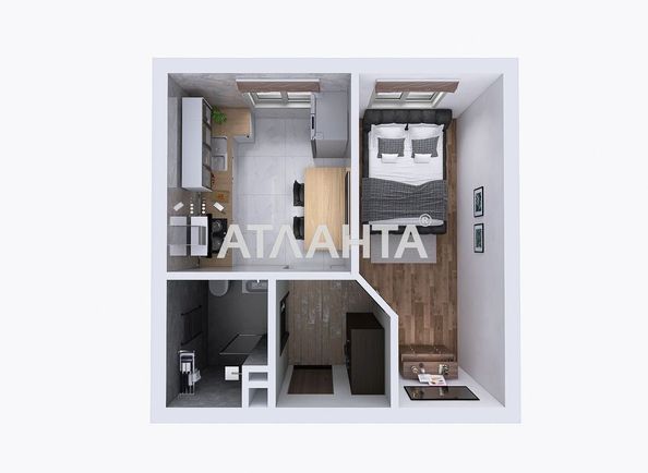 1-room apartment apartment by the address st. Inglezi 25 chapaevskoy div (area 31 m²) - Atlanta.ua - photo 7