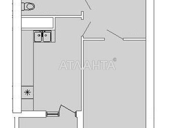 1-кімнатна квартира за адресою вул. Краснова (площа 44,0 м2) - Atlanta.ua - фото 2