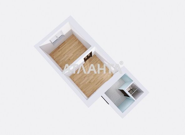 1-room apartment apartment by the address st. Degtyarnaya Sovetskoy militsii (area 25 m²) - Atlanta.ua - photo 14