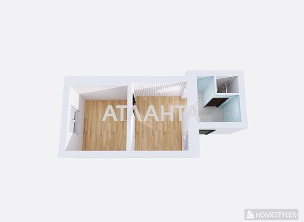 1-room apartment apartment by the address st. Degtyarnaya Sovetskoy militsii (area 25 m²) - Atlanta.ua - photo 15