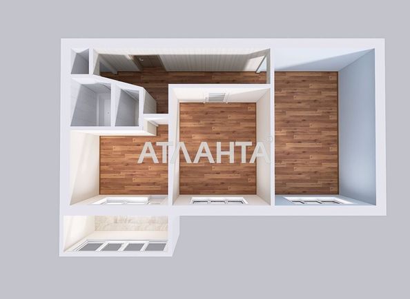 2-rooms apartment apartment by the address st. Transportnaya (area 42 m²) - Atlanta.ua - photo 22
