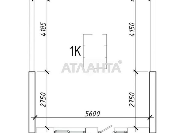 1-room apartment apartment by the address st. Genuezskaya (area 43 m²) - Atlanta.ua - photo 3