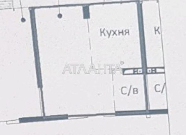 1-room apartment apartment by the address st. Druzhby narodov (area 43,5 m2) - Atlanta.ua - photo 3